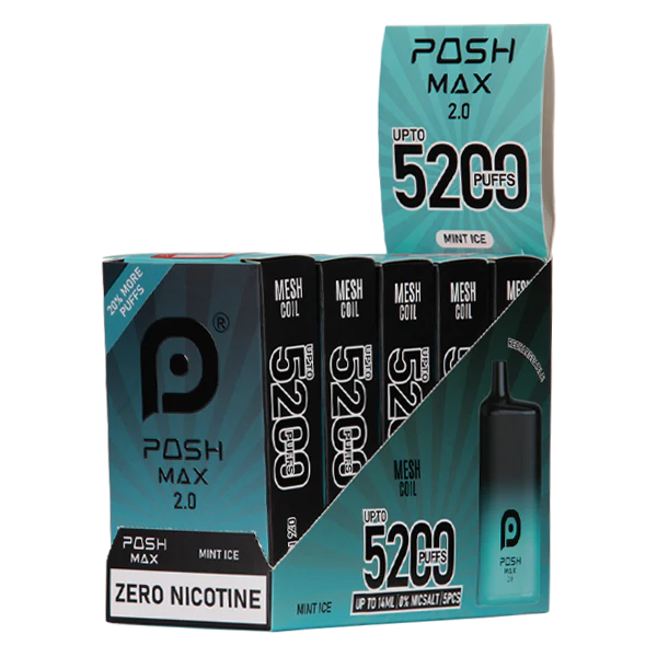 Mint Ice Posh Max 2.0 - Air Bar Vape Shop
