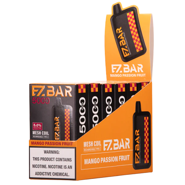 Mango Passion Fruit EZBAR 5000 - Air Bar Vape Shop