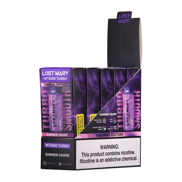 Summer Grape Lost Mary MT15000 Turbo - Air Bar Vape Shop