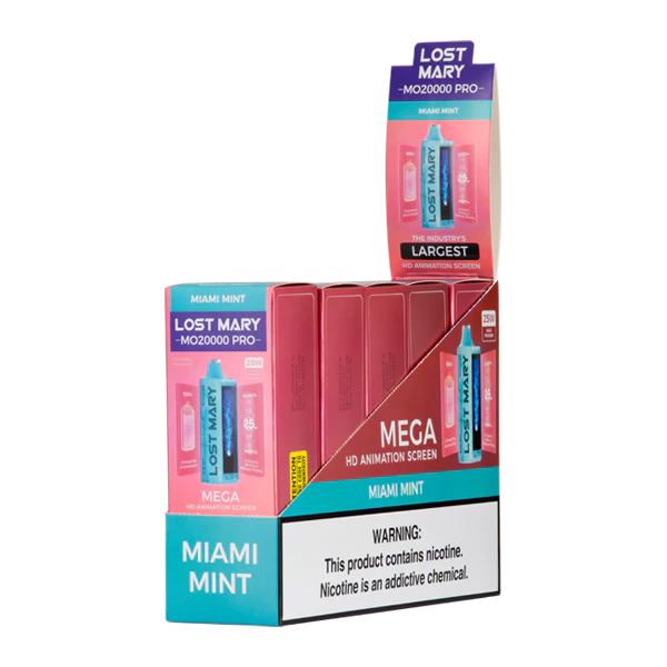 Miami Mint Lost Mary MO20000 PRO - Air Bar Vape Shop
