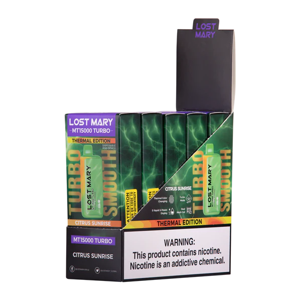 Citrus Sunrise Lost Mary MT15000 Turbo - Air Bar Vape Shop