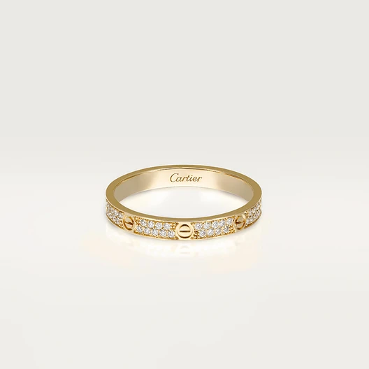 CARTIER LOVE RING, SMALL MODEL