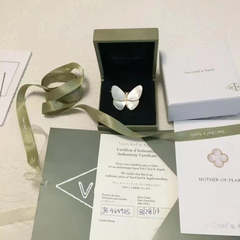 Cartier butterfly brooch