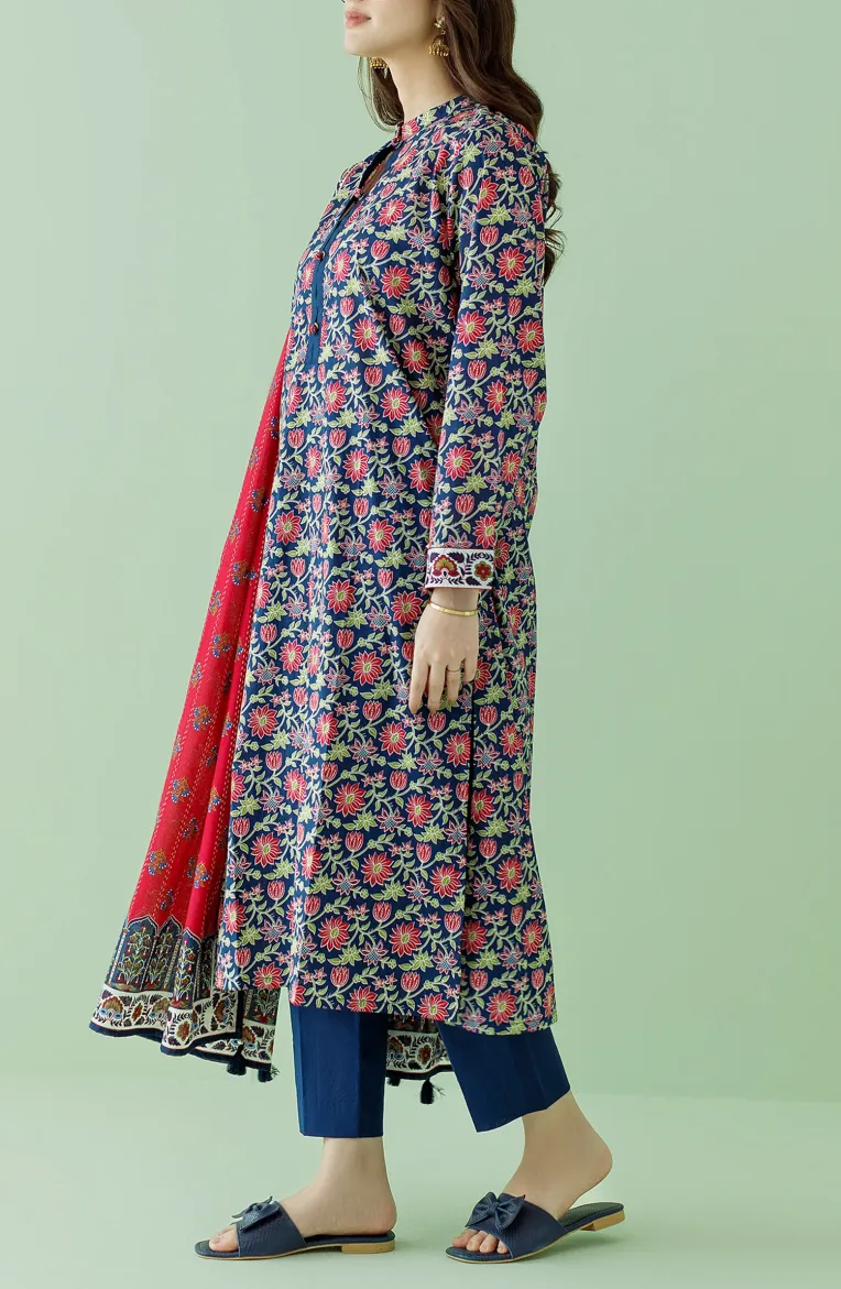 Stitched | 3 Piece | Printed Lawn | OTL-23-350