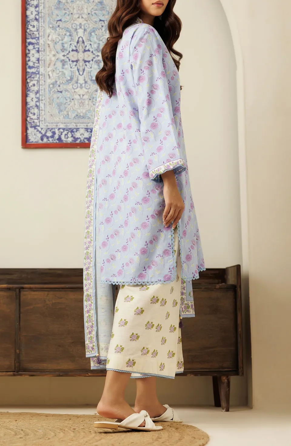 Unstitched | 3 Piece | Printed Khaddar/ Lawn | OTL-24-389