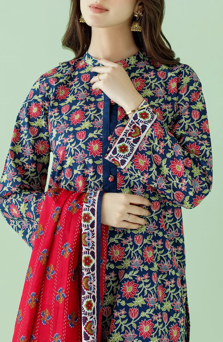 Stitched | 3 Piece | Printed Lawn | OTL-23-350