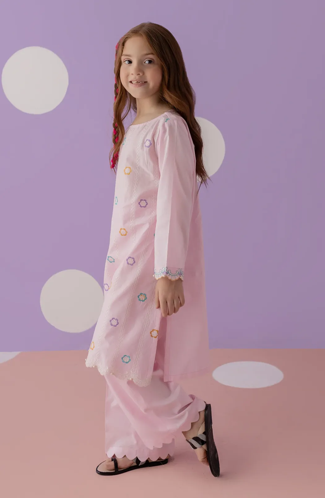 Stitched 2 Piece Plain Lawn Shirt and Lawn Pant (GRHC23S-2006)