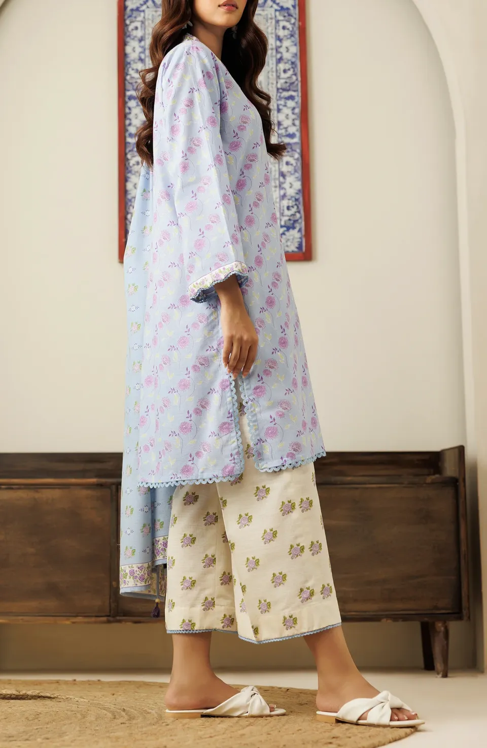 Unstitched | 3 Piece | Printed Khaddar/ Lawn | OTL-24-389