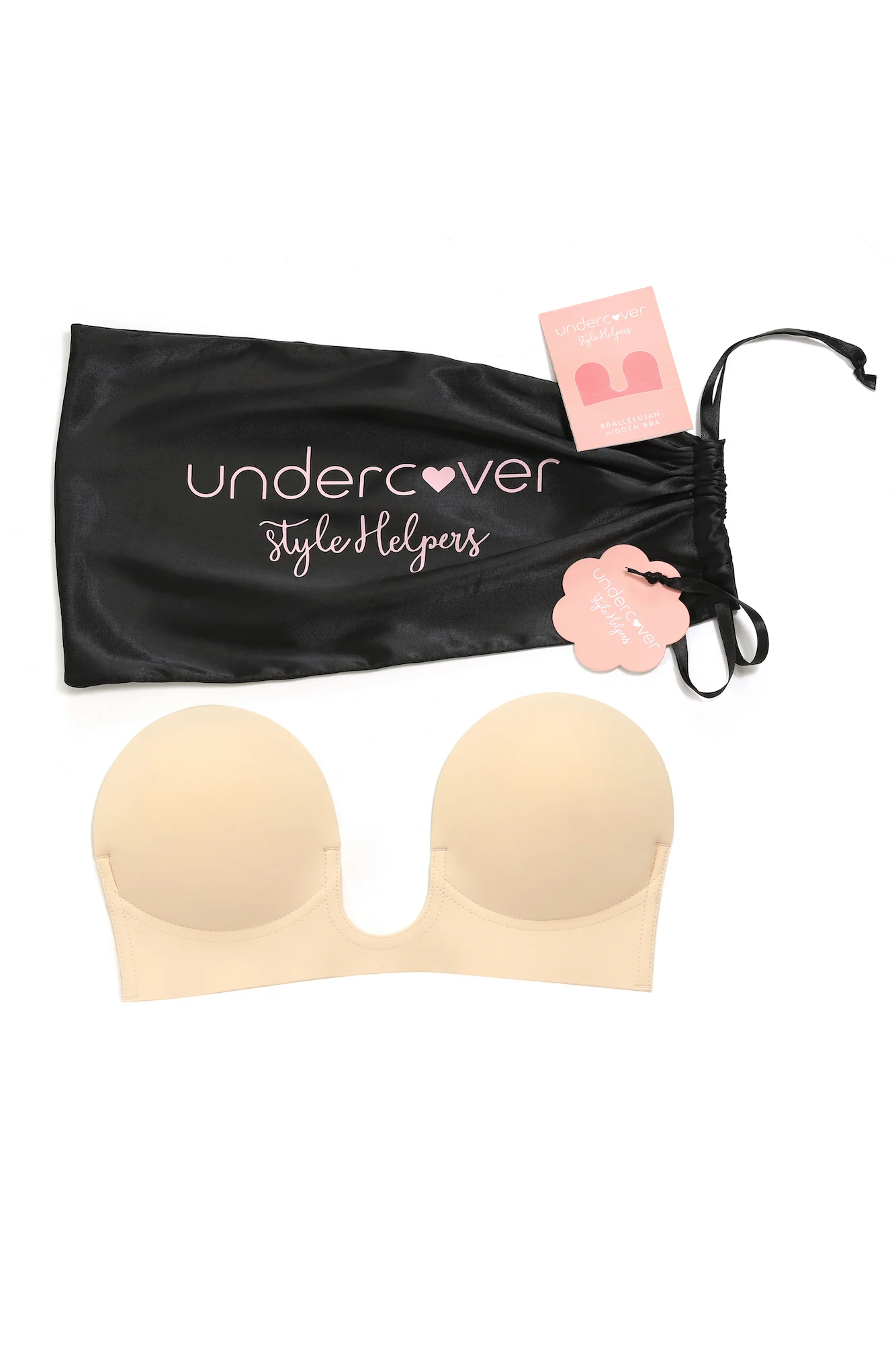 UNDERCOVER Style Helpers Brallelujah Hidden Bra Nude