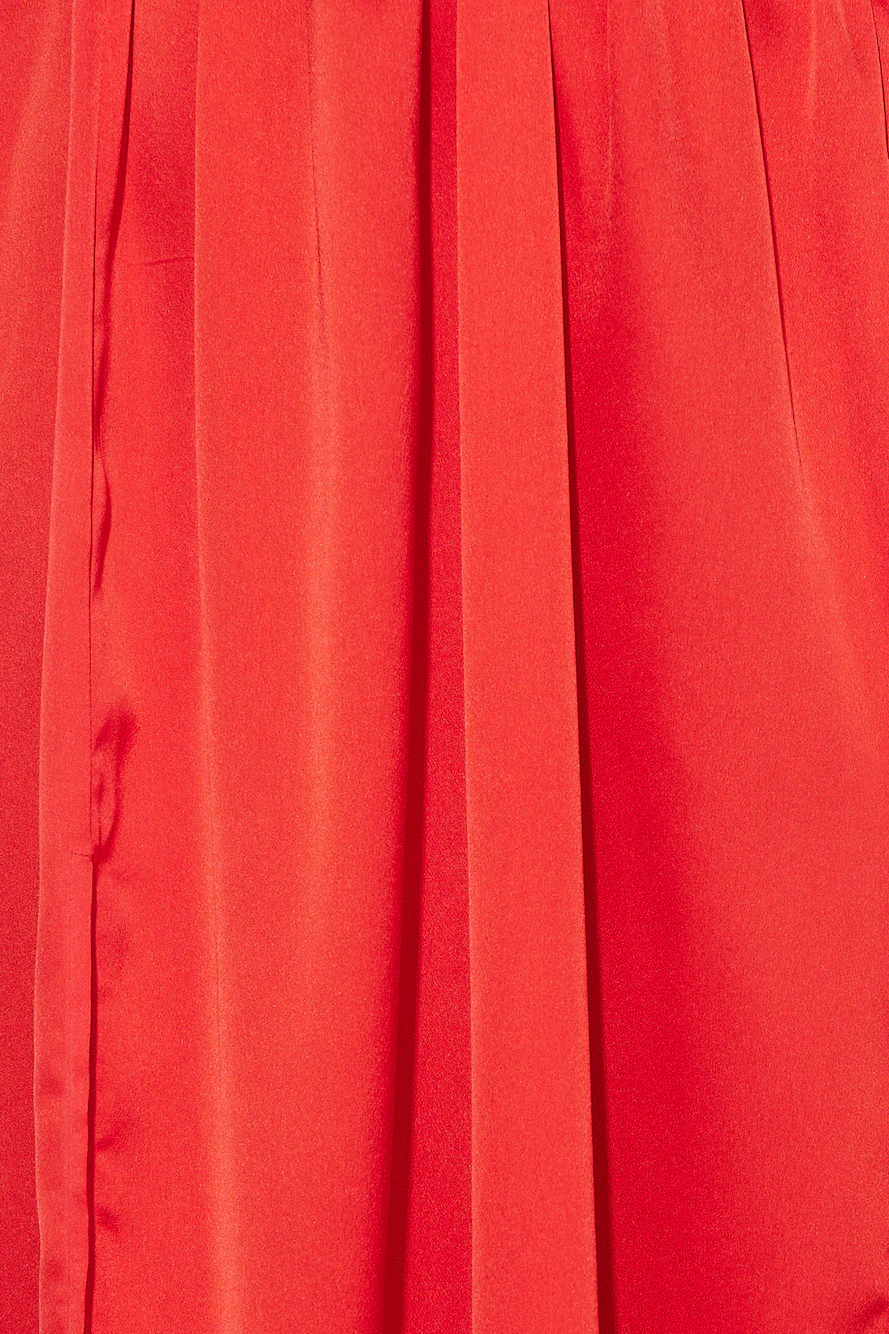 No Cares Midi Dress Red