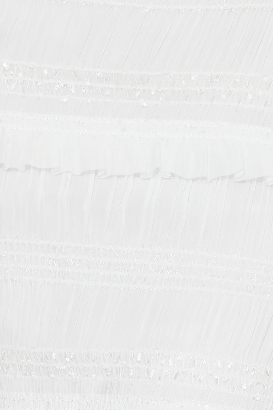 She's Classy Midi Dress White