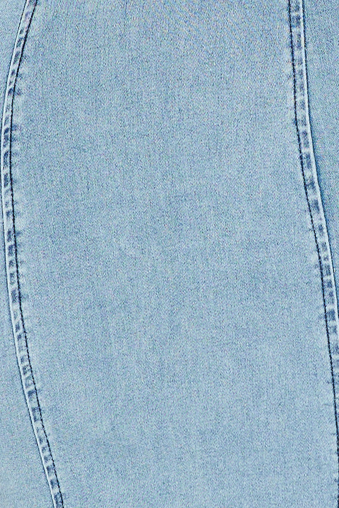 Momentum Maker Midi Dress Light Denim