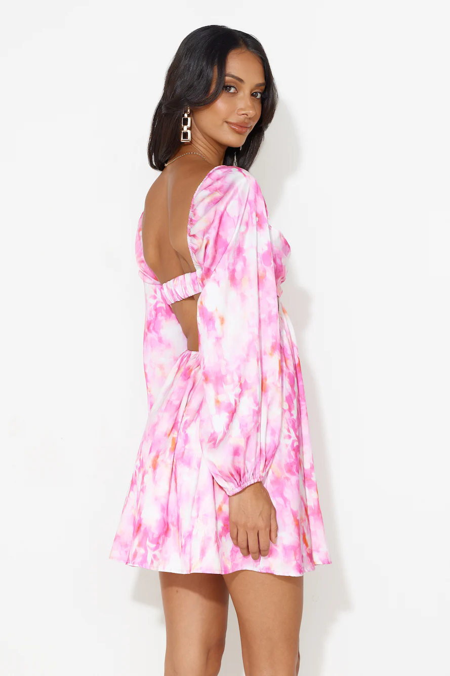 Highlight Love Mini Dress Pink