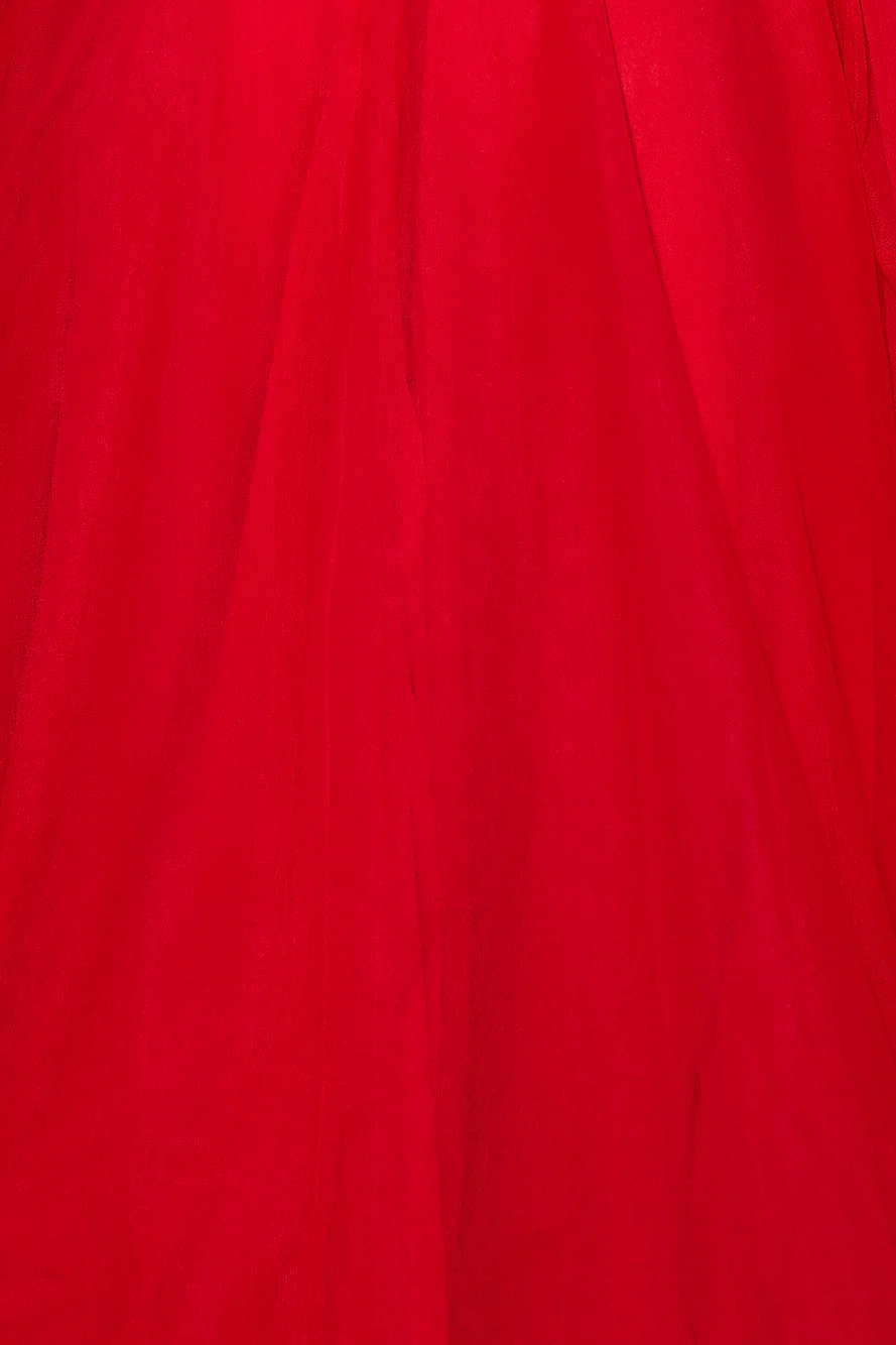 VIP Mood Midi Dress  Red