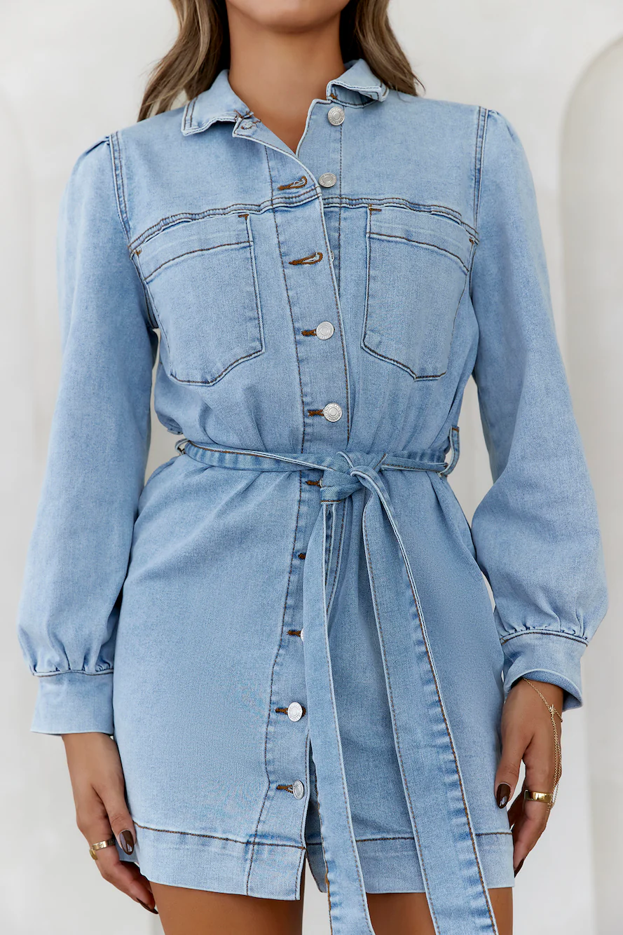 Creative Dreams Mini Dress Denim