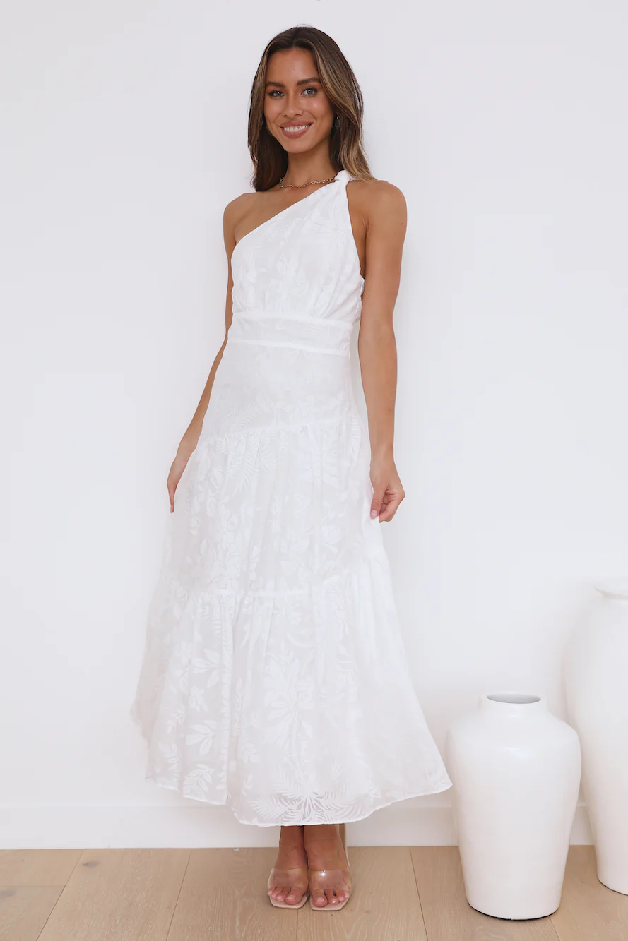 Dream Midi Dress White