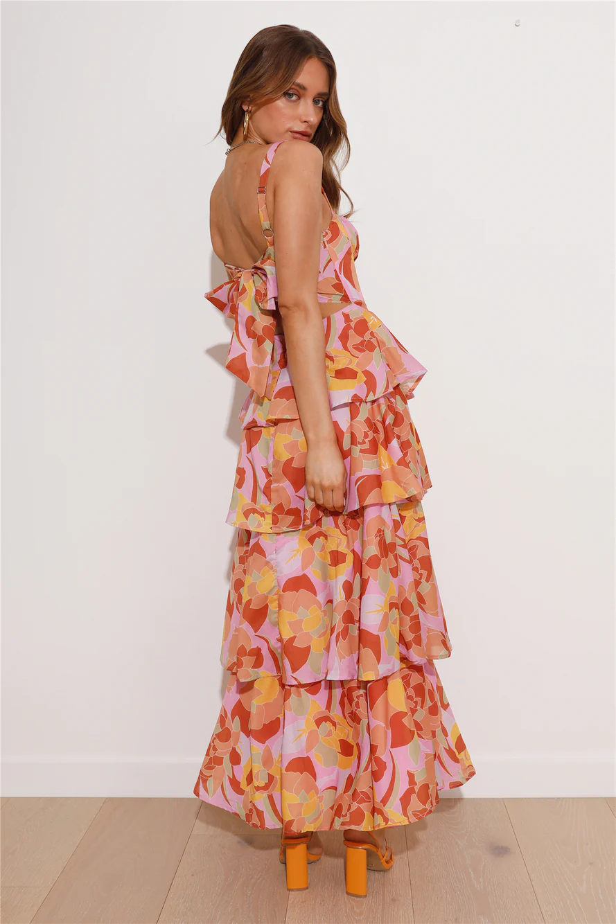 She Found Love Maxi Dress Pink