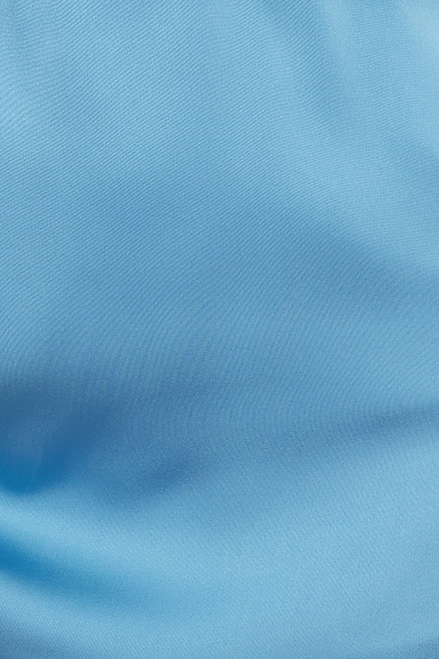 Fancy 'Fit Satin Mini Dress Blue