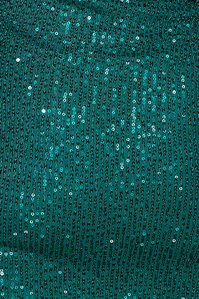 Secrets Of Mine Sequin Dress Teal