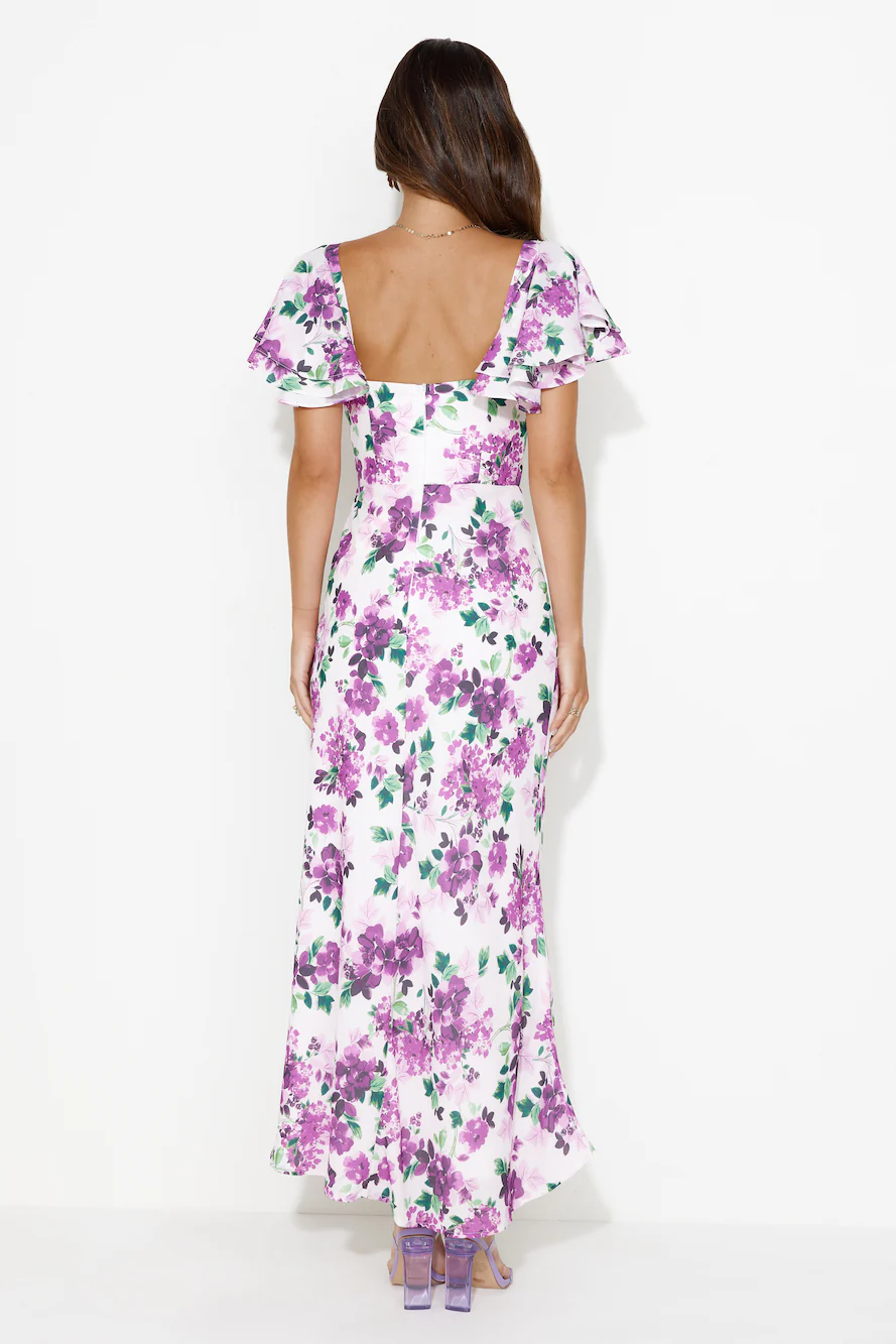 Great Things Maxi Dress Purple
