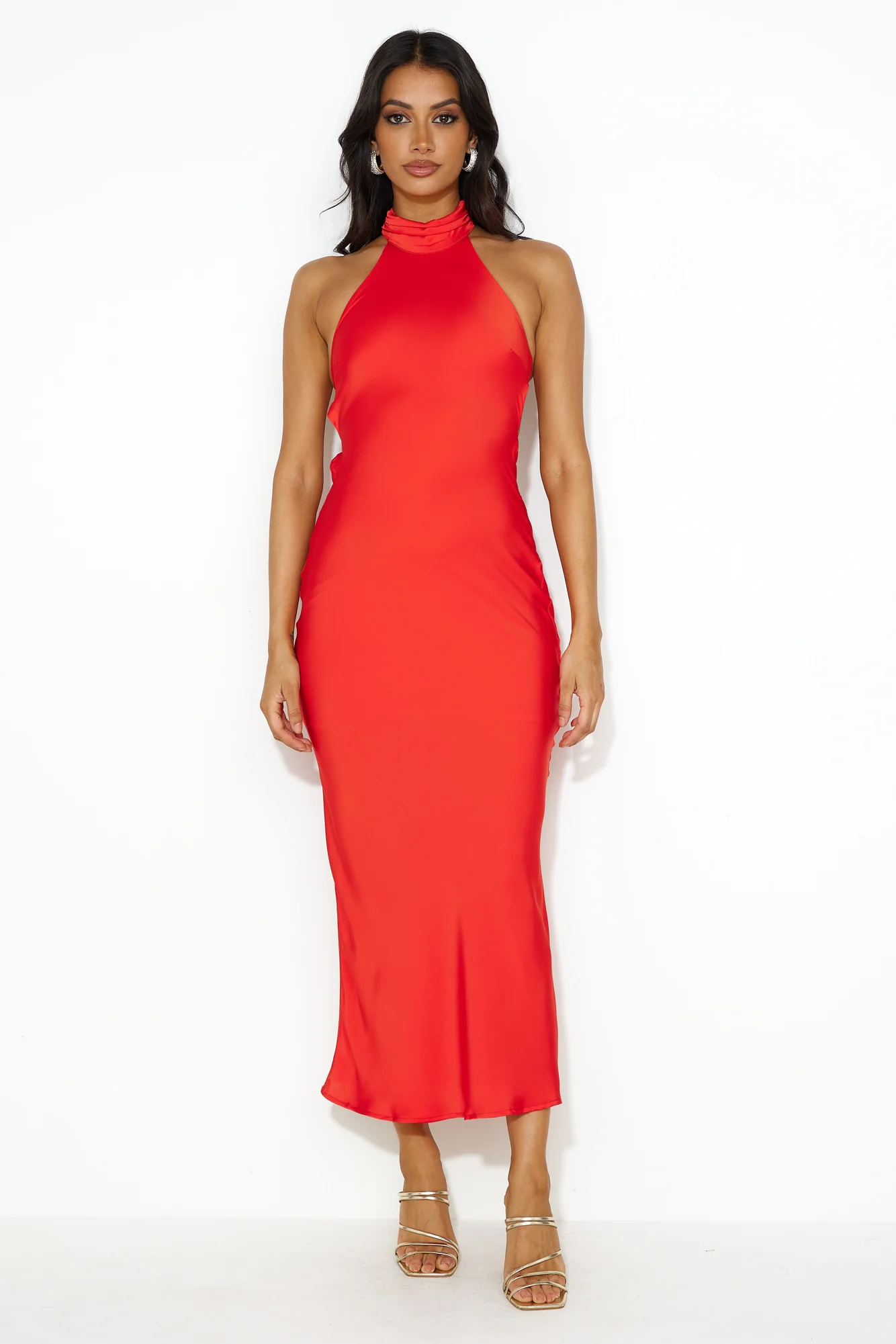 Say I Do Maxi Dress Red