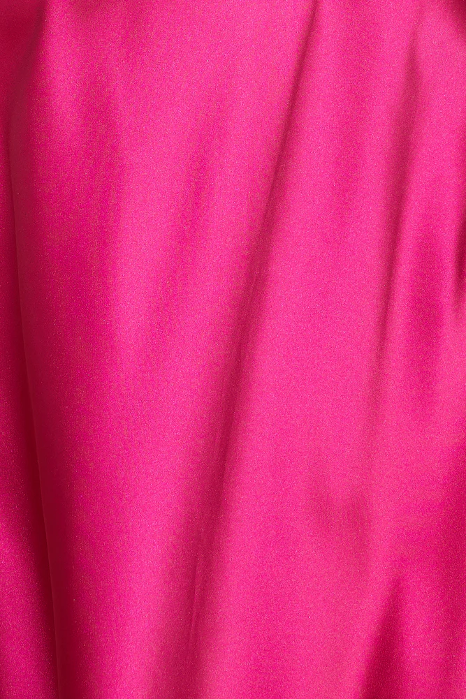 Luxe Only Satin Midi Dress Pink
