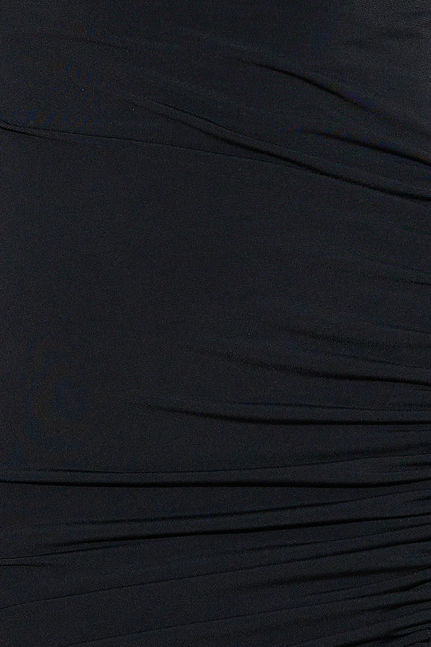 Look At Her Style Midi Dress Black