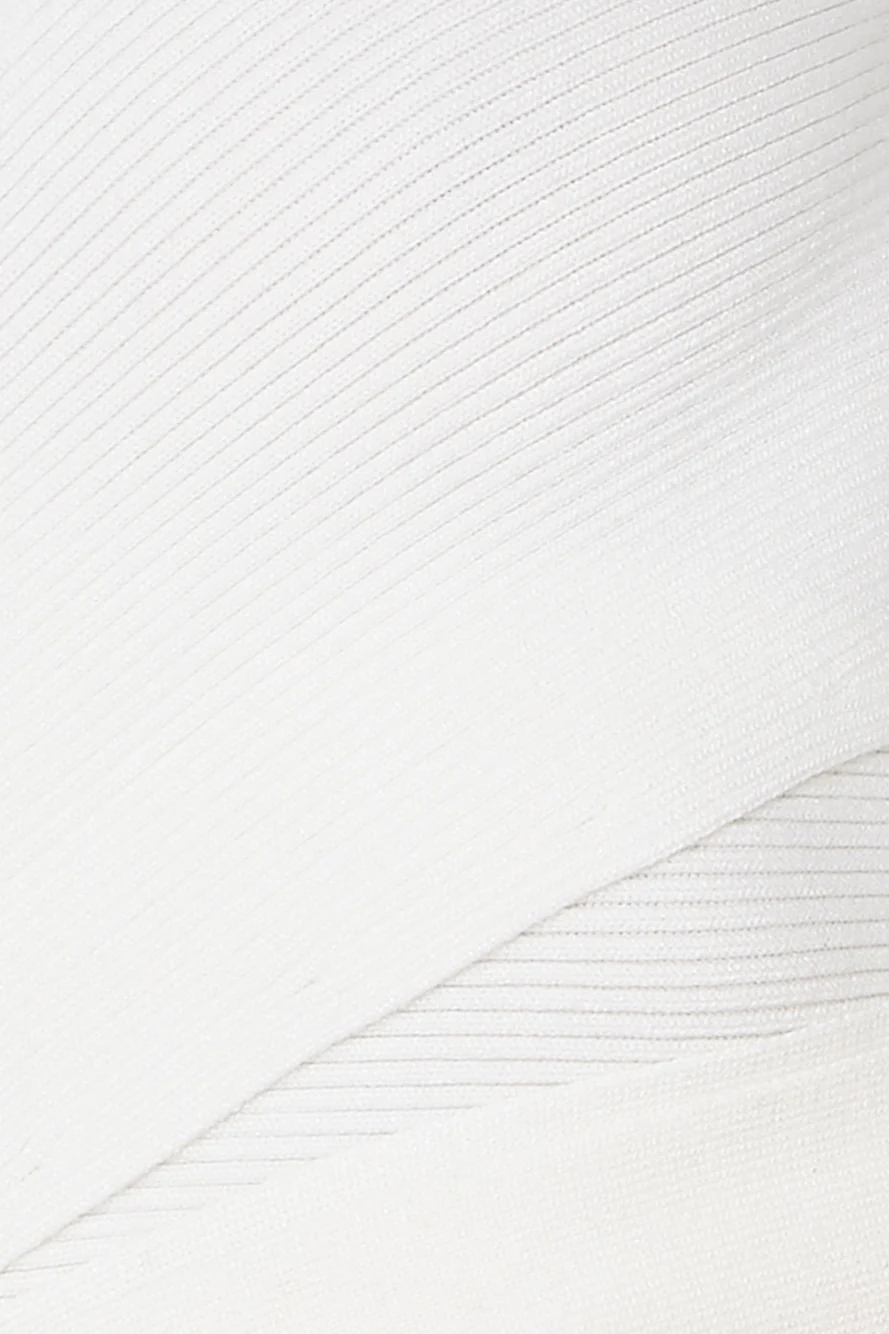 Making Progress Crop Top White
