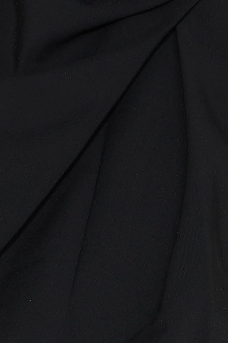 Style At Midnight Crop Top Black