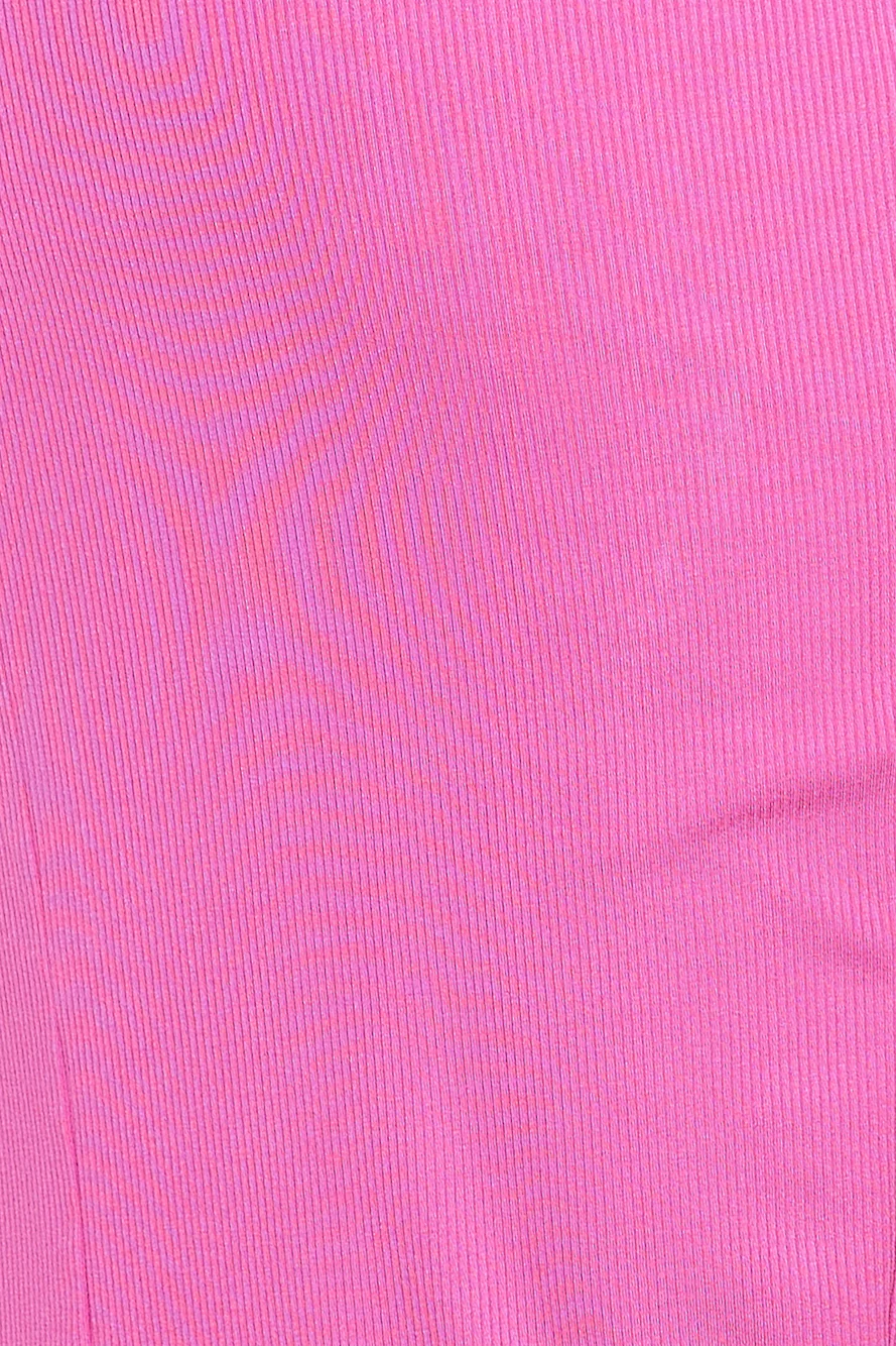 Radio Waves Maxi Dress Hot Pink