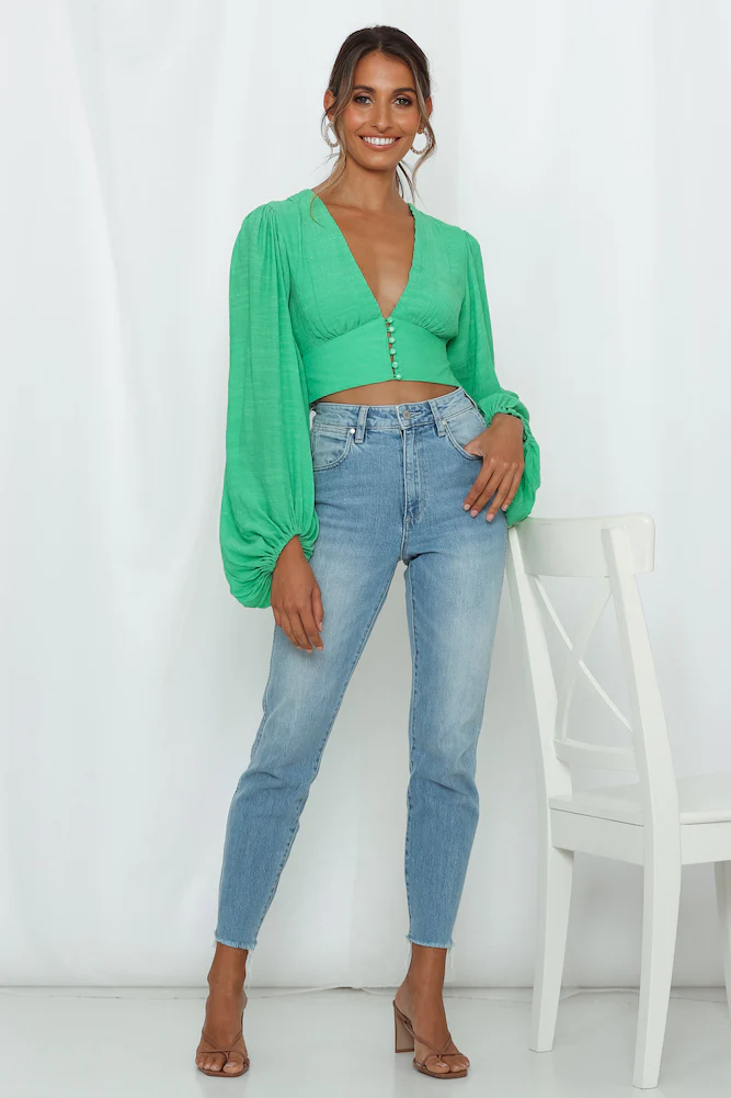 Agyness Top Green