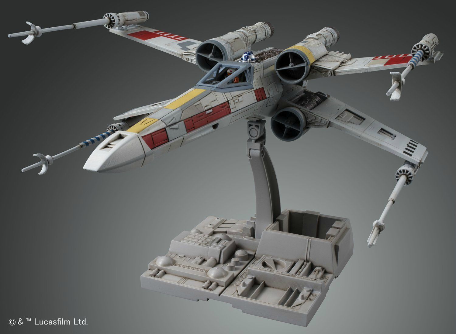 Bandai 1/72 X-wing Starfighter 2017 Ver Plastic Model Kit Star Wars