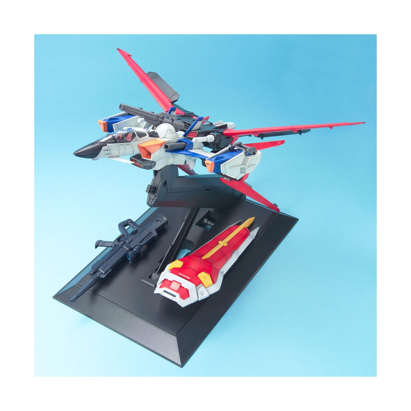 #Bandai Pg Mobile Suit #Gundam Seed Perfect Grade Sky Grasper + Aile Striker Model Kit Figure