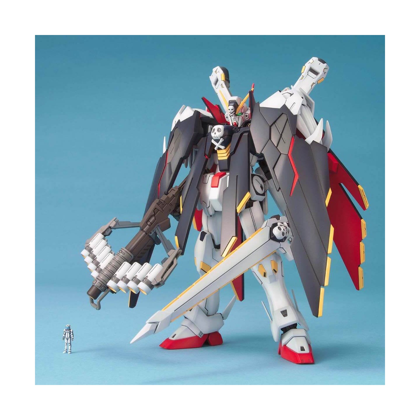 #Bandai Mg Mobile Suit Cross Bone #Gundam Master Grade Cross Bone #Gundam X1 Full Cloth Model Kit Figure