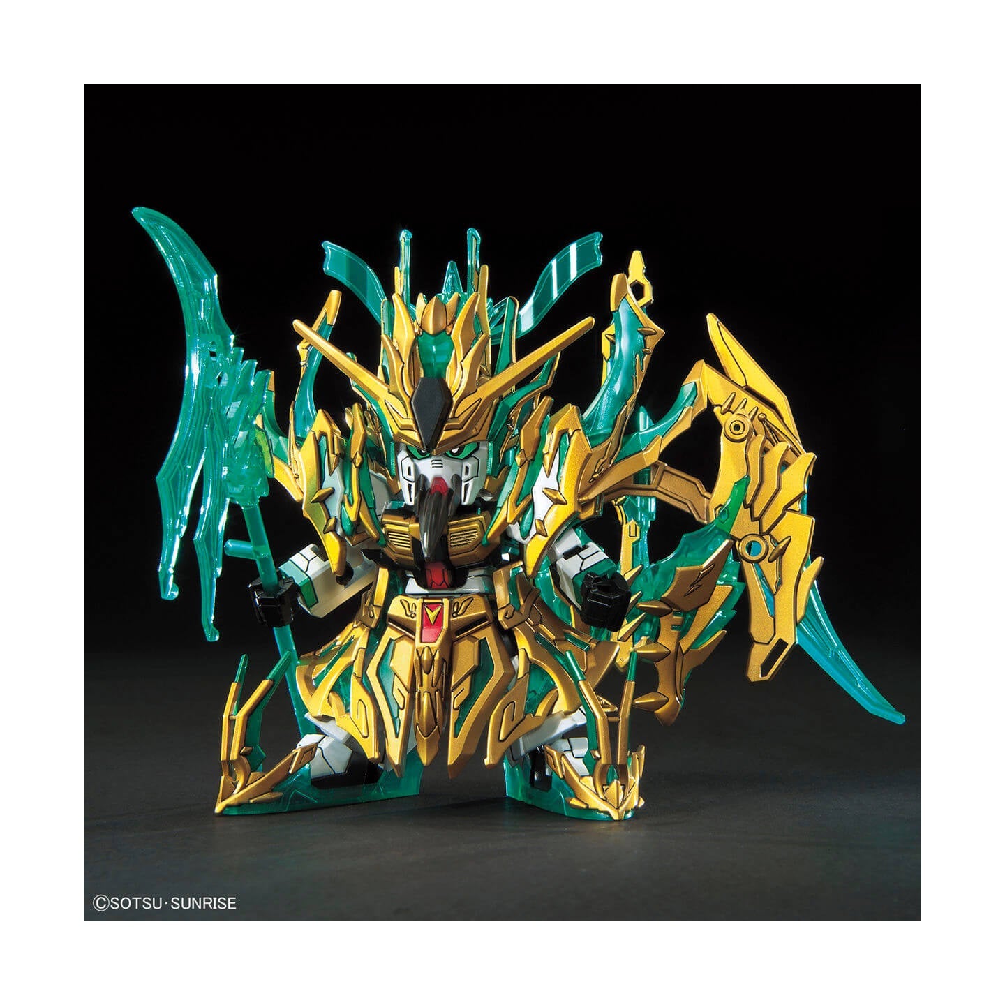 #Bandai Sd #Gundam Sangoku Souketsuden Super Deformed Wu Sheng Guan Yu �� #Gundam Model Kit Figure