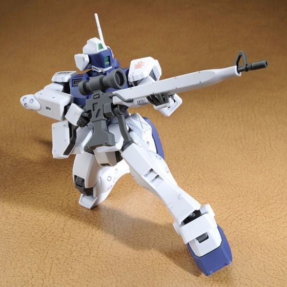 Bandai Hguc 1/144 Gm Sniper Ii White Dingo Team Custom Plastic Model Kit Japan