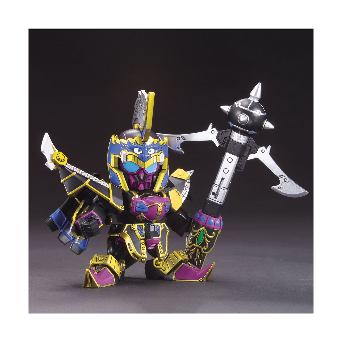 #Bandai Sd #Gundam Bb Fighter Sangokuden Eiyugekitotsu Super Deformed Xiahou Yuan Dalas Model Kit Figure