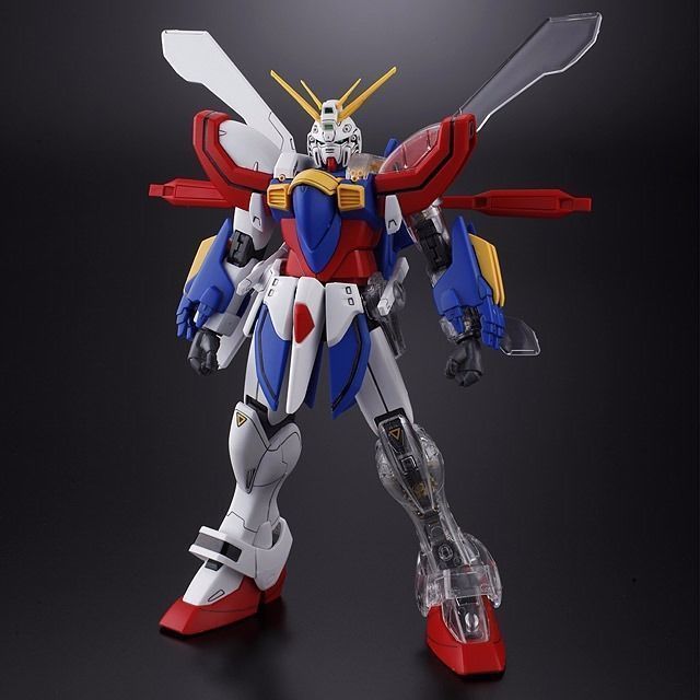 Bandai Mg 1/100 Gf13-017njii God Gundam With Extend Clear Parts Model Kit