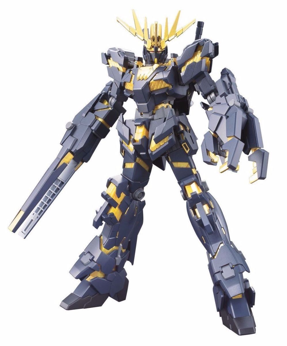 Bandai Hguc 1/144 Rx-0 Unicorn Gundam 02 Banshee Destroy Mode Plastic Model Kit