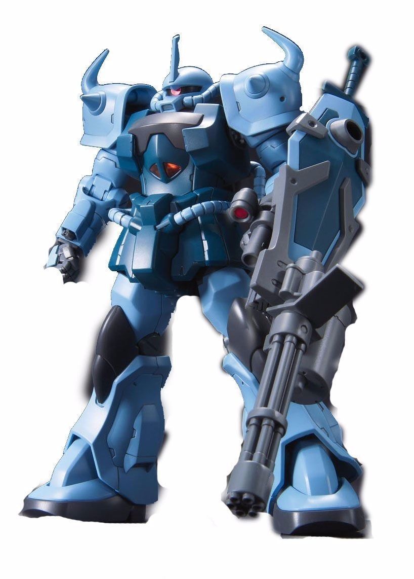 Bandai Hguc 1/144 Ms-07b-3 Gouf Custom Plastic Model Kit Gundam The 08th Ms Team