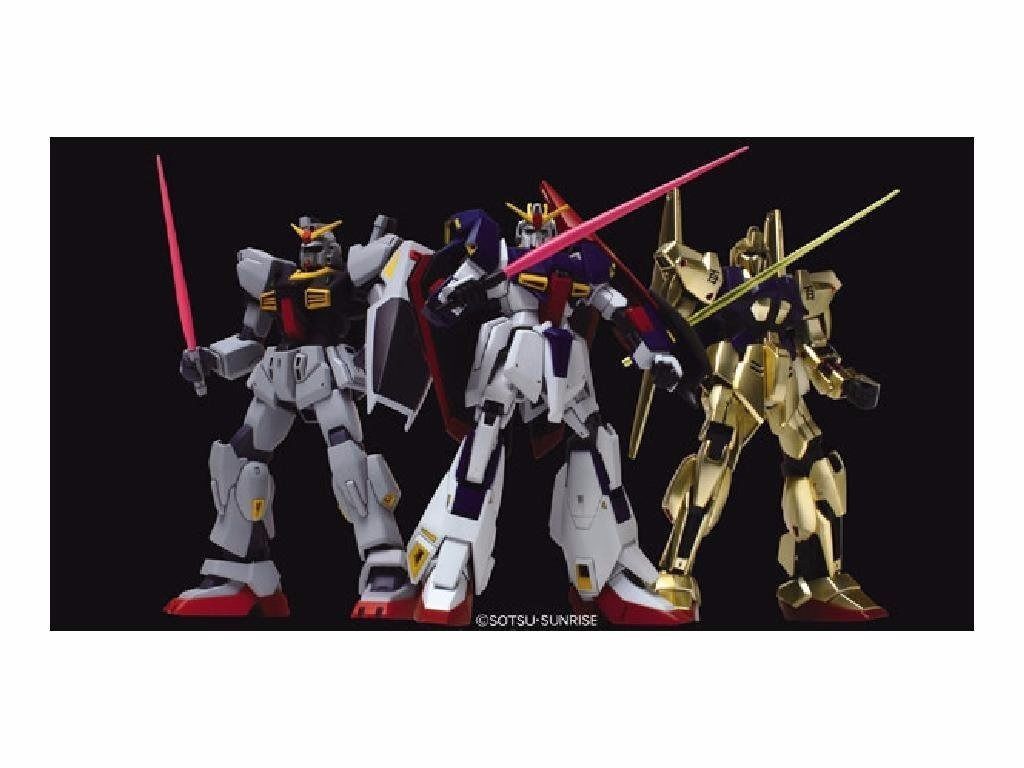 Bandai Hguc 1/144 Zeta Gundam Gryphios War Set Plastic Model Kit