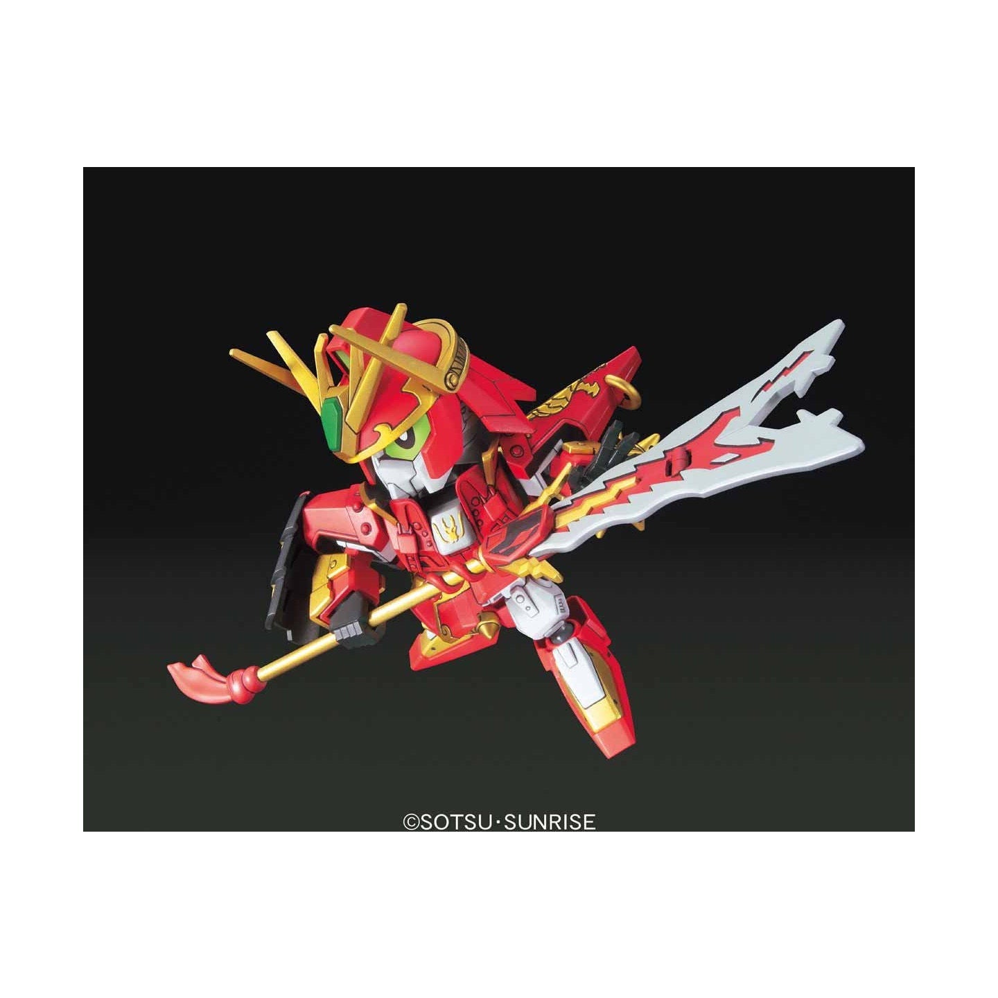 #Bandai Sd #Gundam Bb Fighter Sangokuden Fuungouketsu Super Deformed Zhang Fei #Gundam Model Kit Figure