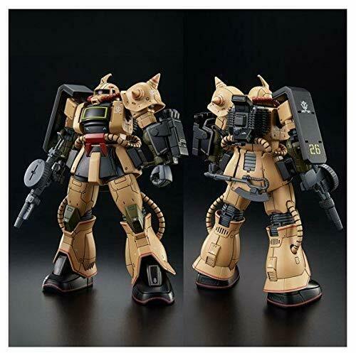 Bandai Hg 1/144 Ms-06d Zaku Desert Type Kit Gundam