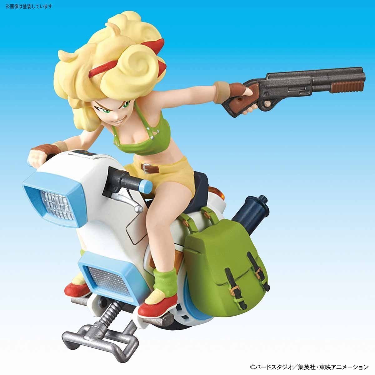 Bandai Mecha Collection Dragon Ball Lunch's One-wheel Motorcycle Model Kit