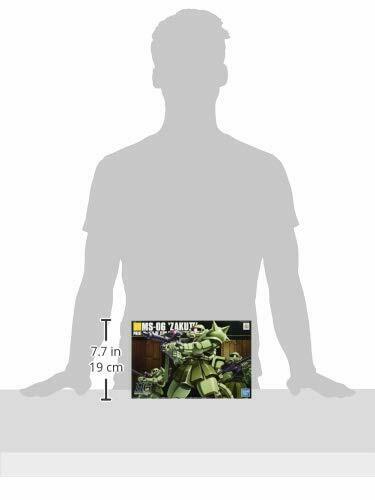 Bandai Hguc 1/144 Ms-06 Zaku Ii Mass Production Type Gundam Model Kit