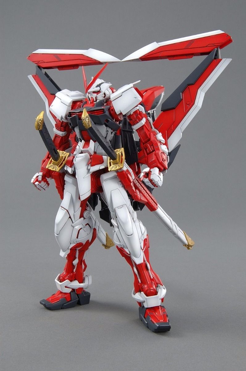 Bandai Mg 1/100 Mbf-p02kai Gundam Astray Red Frame Kai Model Kit Gundam Seed