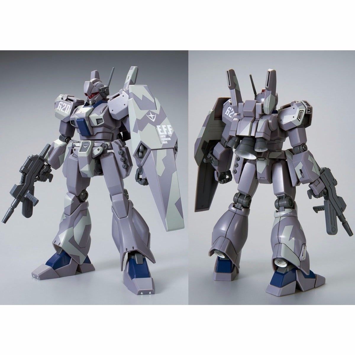 Bandai Hguc 1/144 Rgm-89d Jegan Type-d Camouflage Model Kit Gundam Uc Japan
