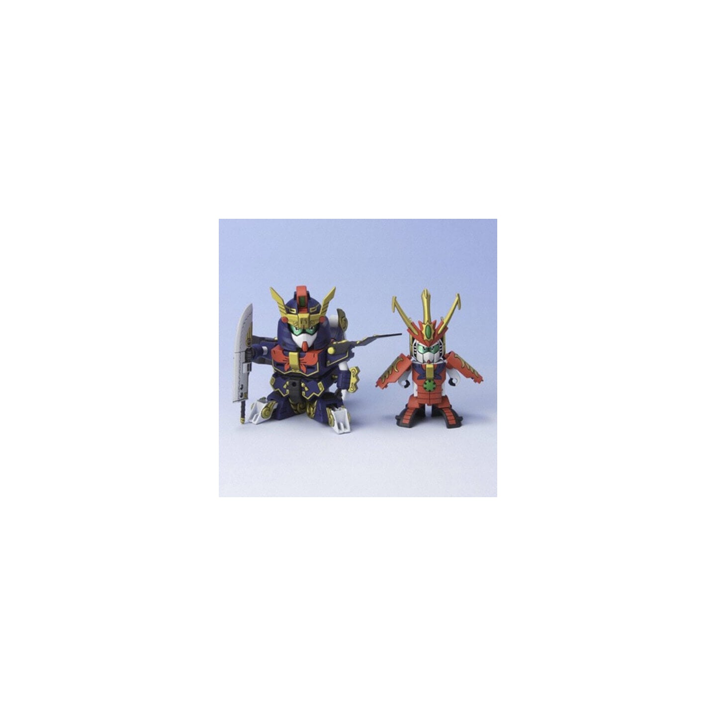 #Bandai Sd #Gundam Bb Fighter Musha Maru Den 3 Super Deformed Sohten Maru & Kohten Maru Model Kit Figure