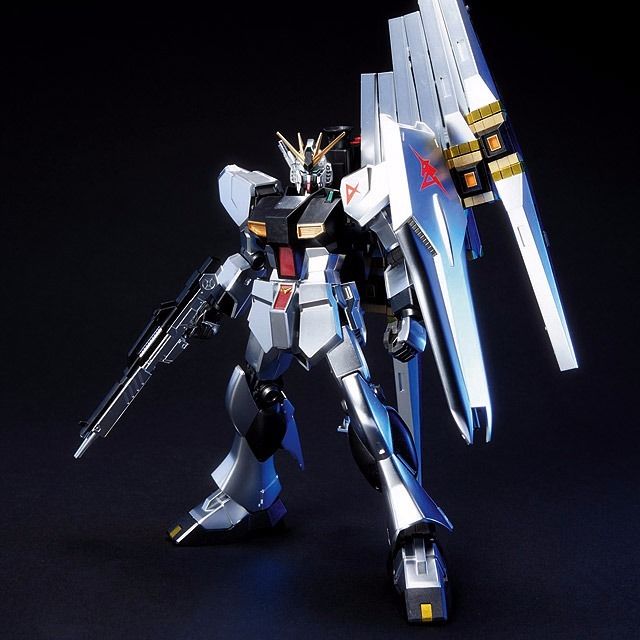 Bandai Hguc 1/144 Rx-93 Nu Gundam Metallic Coating Ver Plastic Model Kit Japan