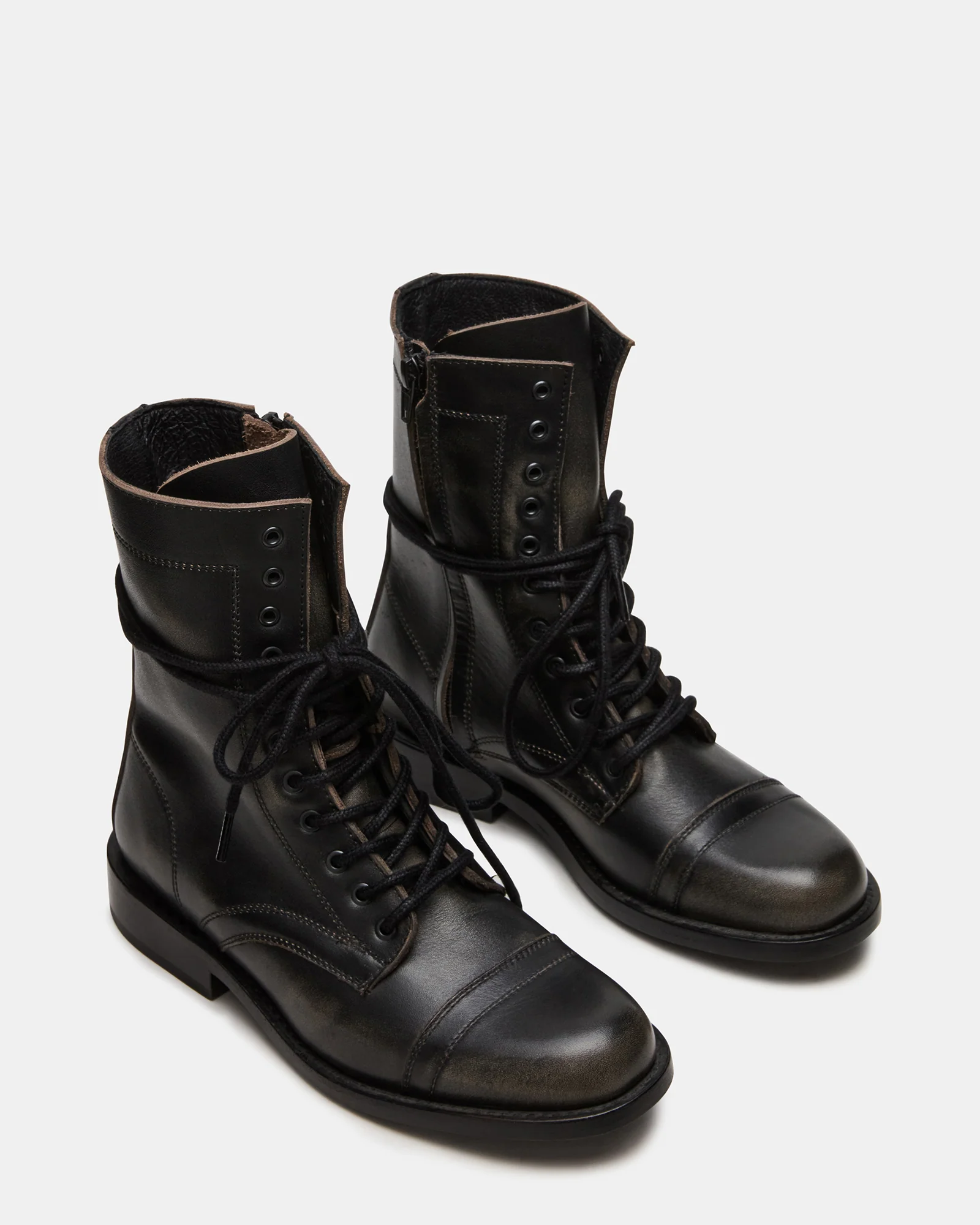 THERON BLACK DISTRESSED
